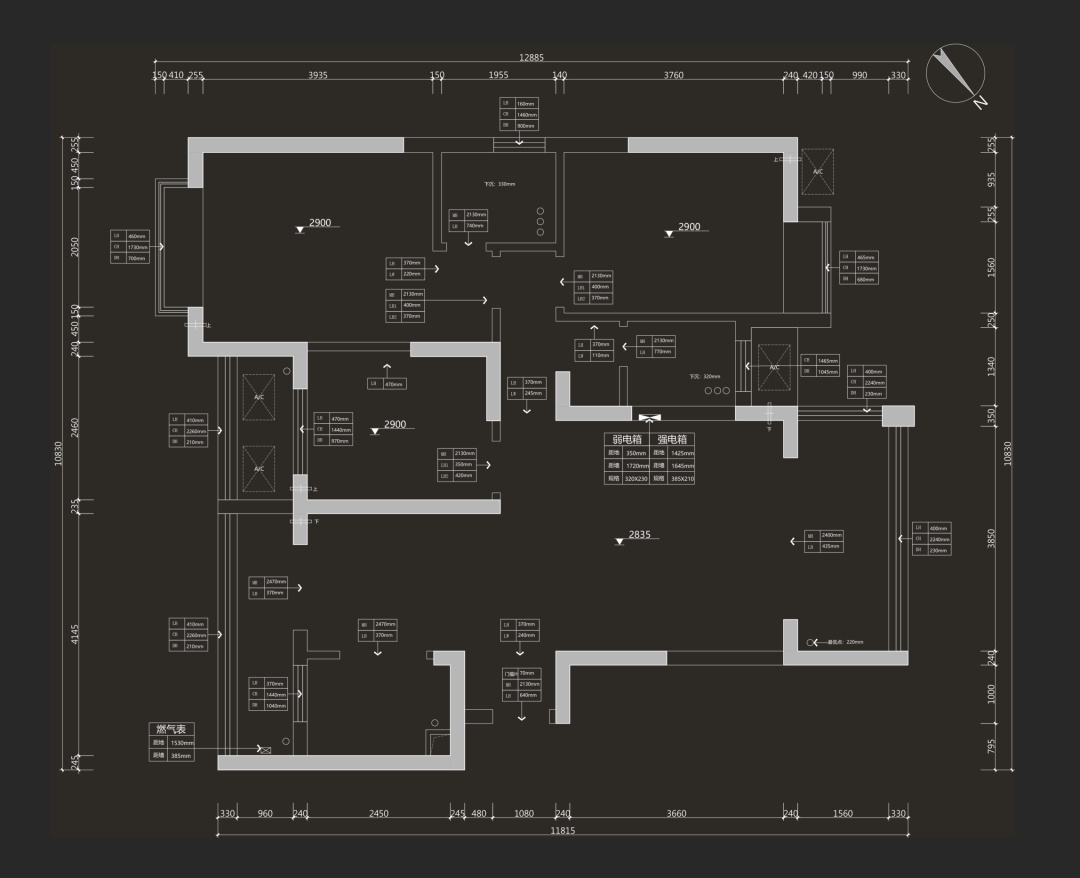 筑物设计｜128m²刚好装得下全世界的松弛，像走在都市里的“满足”-26