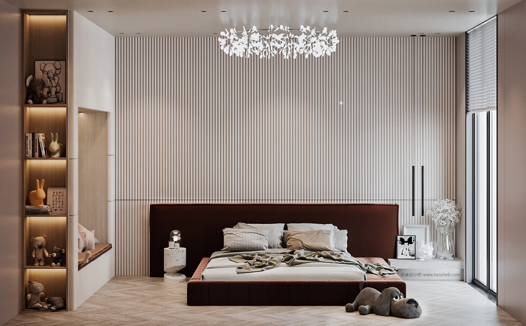 现代空间设计，石材系的完美应用！-29