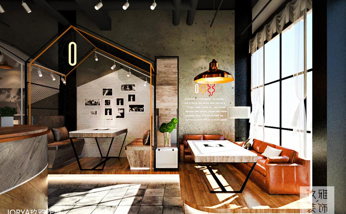 
昌平冒冒火锅店—工业风格 -1