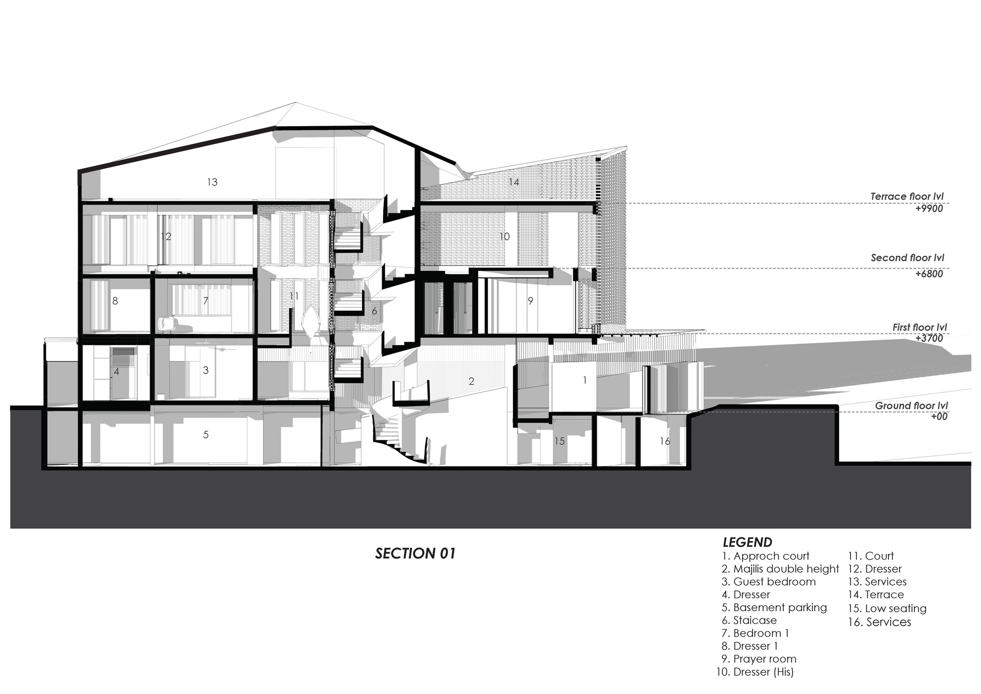 砖房丨印度丨The Purple Ink Studio-21