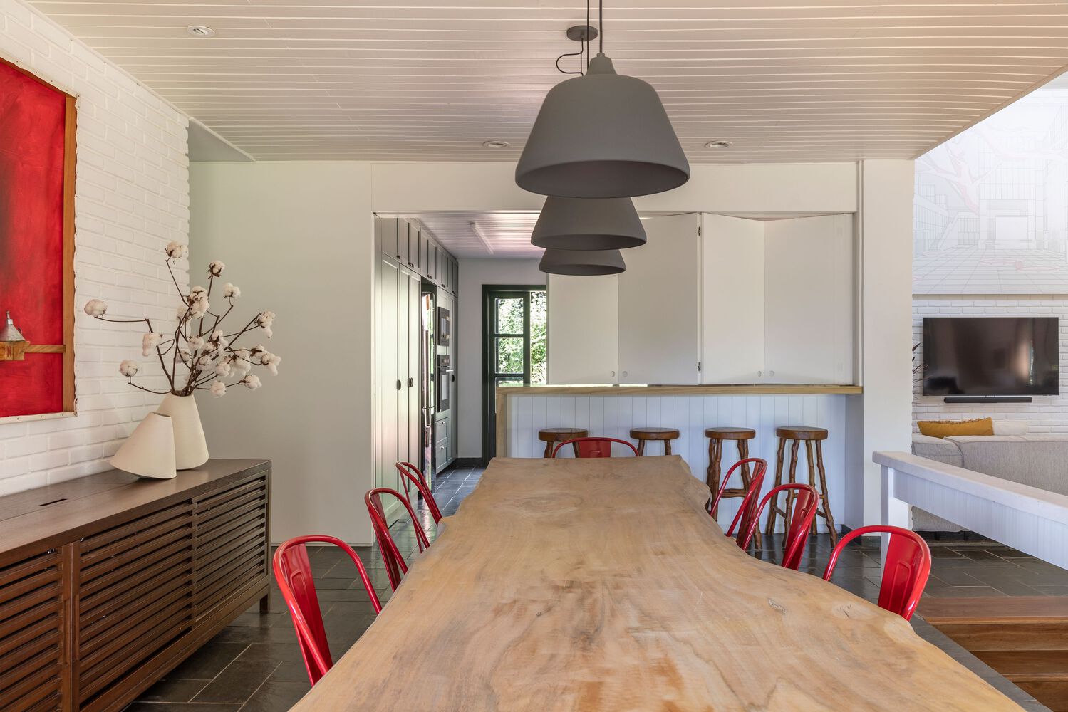 巴西 Ibi House 和谐乡村风格设计-53