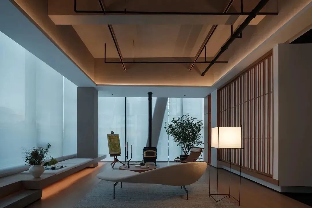 500㎡几何艺术城市客厅设计丨FEN DESIGN张奇峰室内设计事务所-52