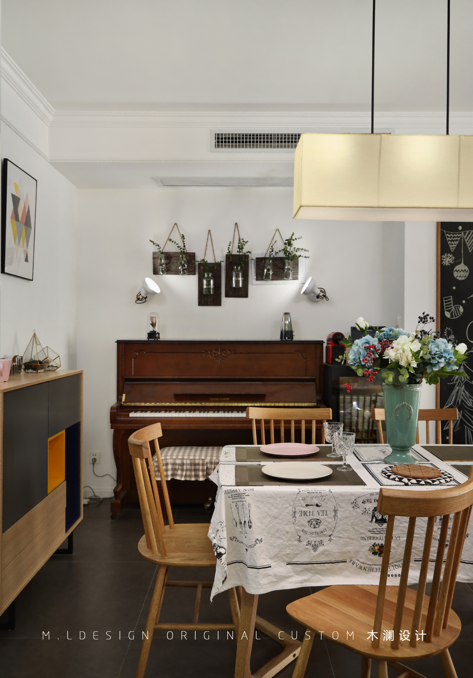 130㎡北欧风三口之家-19