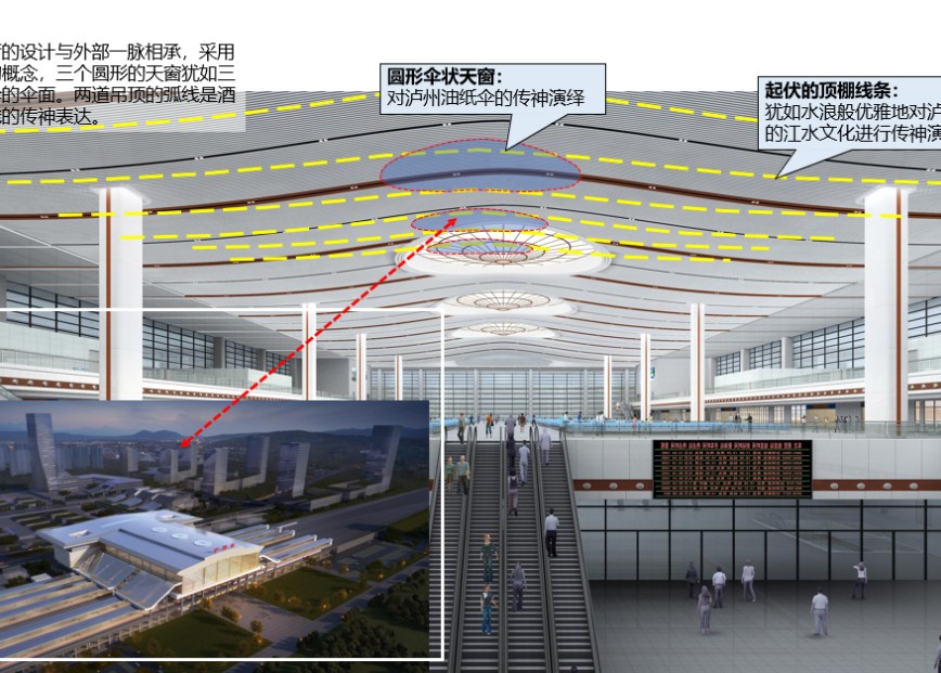 泸州高铁站幕墙设计项目——助力泸州人民奔向希望之路！-50