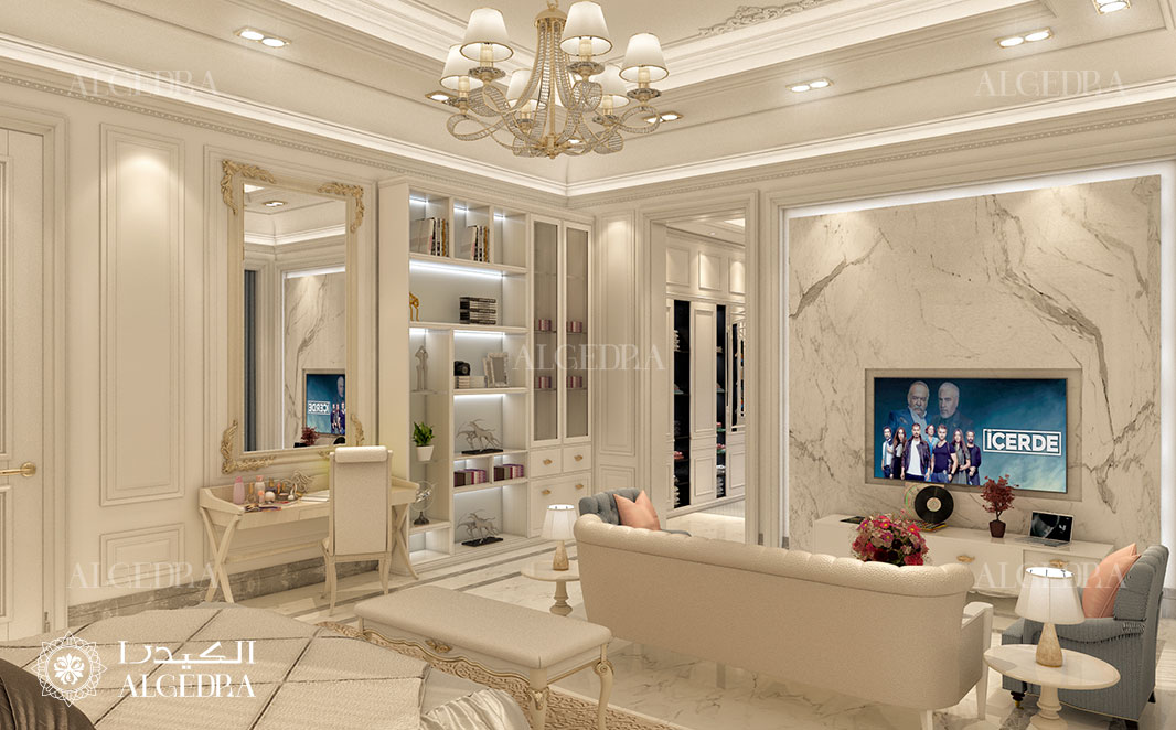 阿布扎比豪华新古典风格别墅设计-12