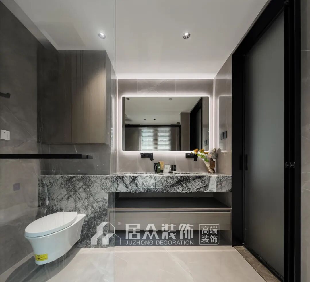 【居众实景作品】宝能城花园150㎡现代意式风：简约之处尽显优雅格调-87