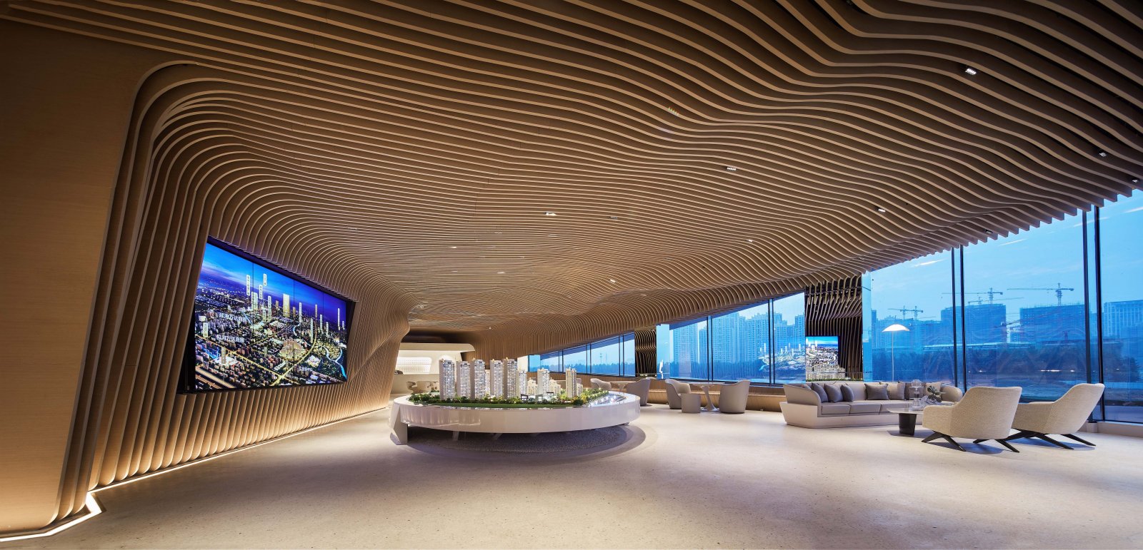 合肥旭辉公园天著售楼处 达观国际设计-0