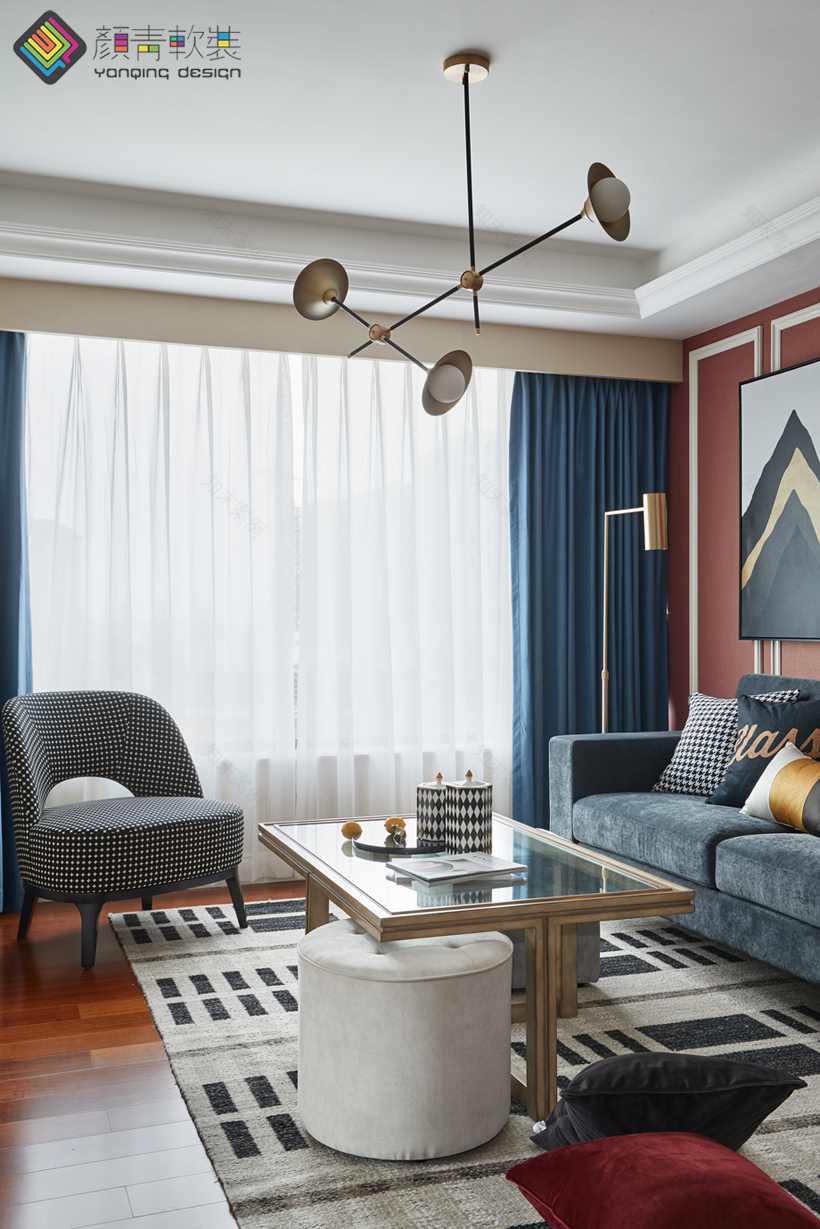 辰佑设计·颜青软装作品【“色”非色】-7