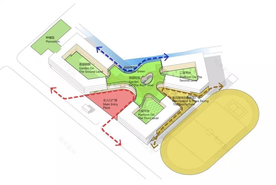 扬中市外国语中学分部丨普泛建筑工作室-21