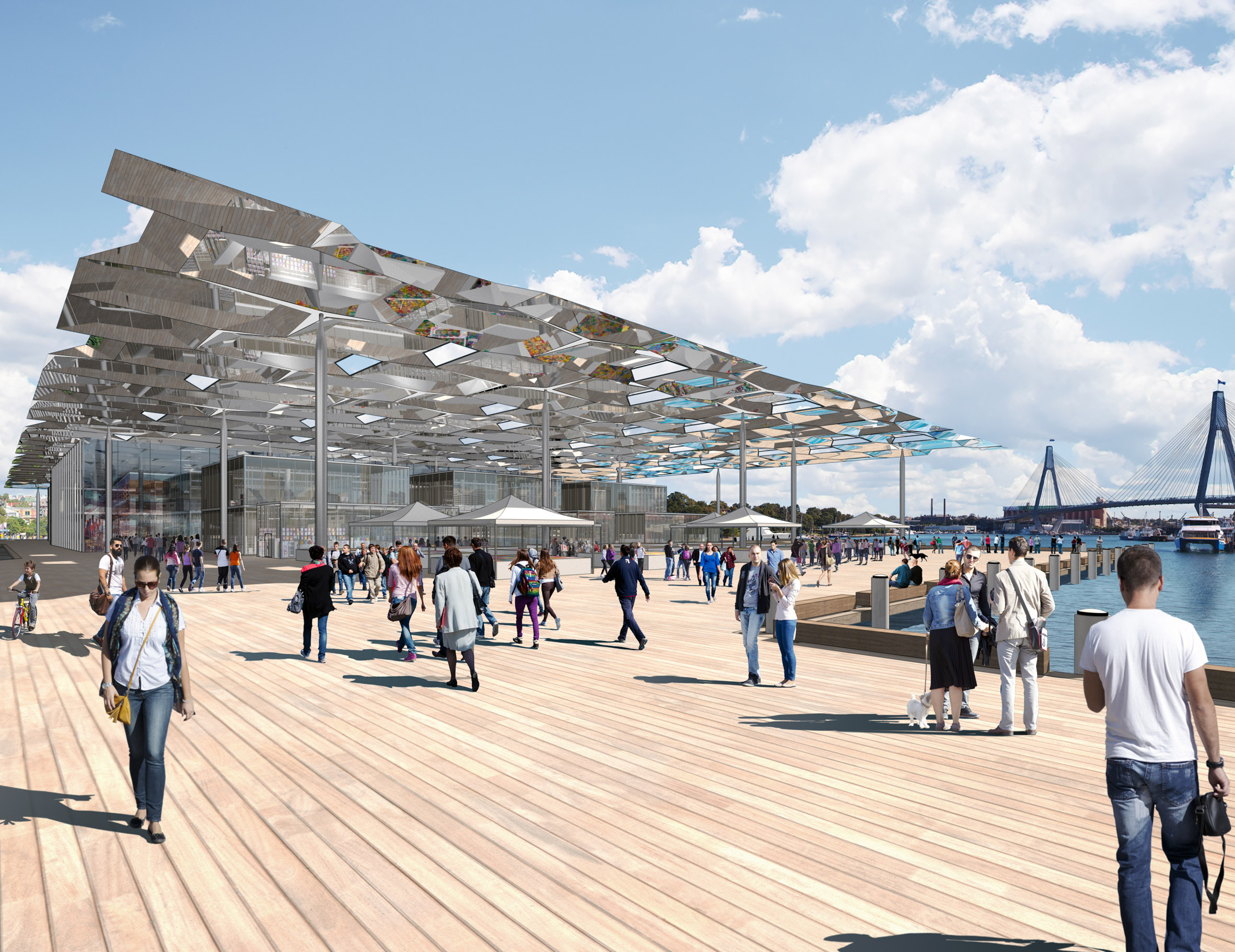 Future Project of the Year imagines Sydney fish market as "important public space"-8