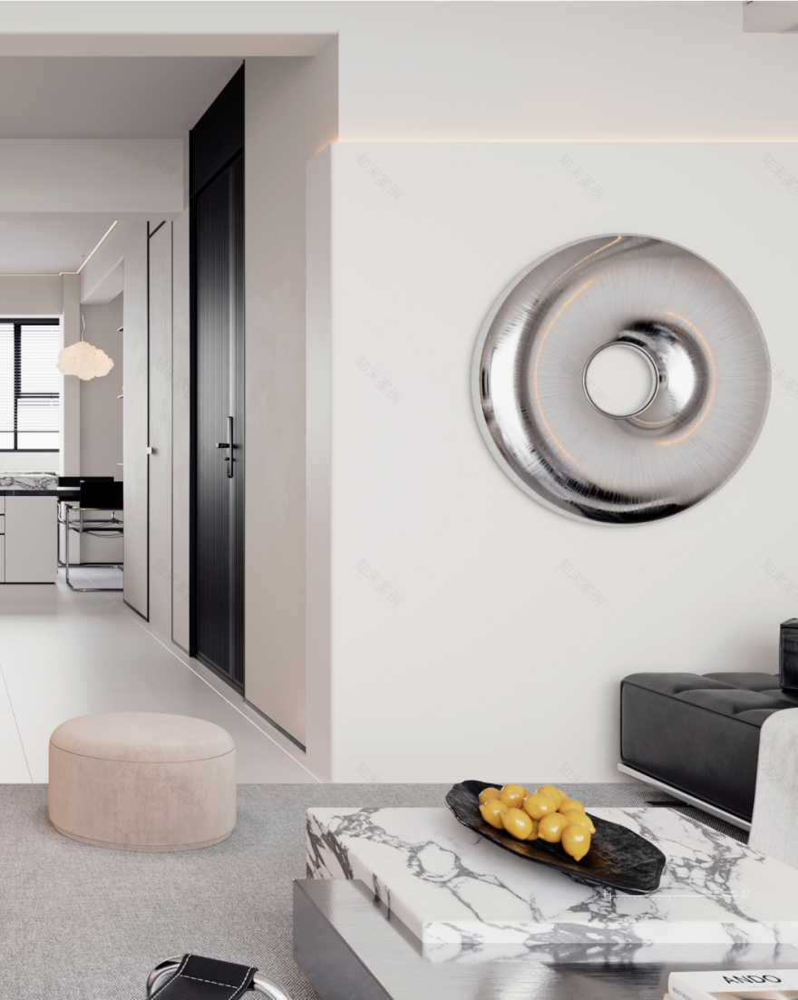 瑞华苑极简空间设计丨张腾飞-30