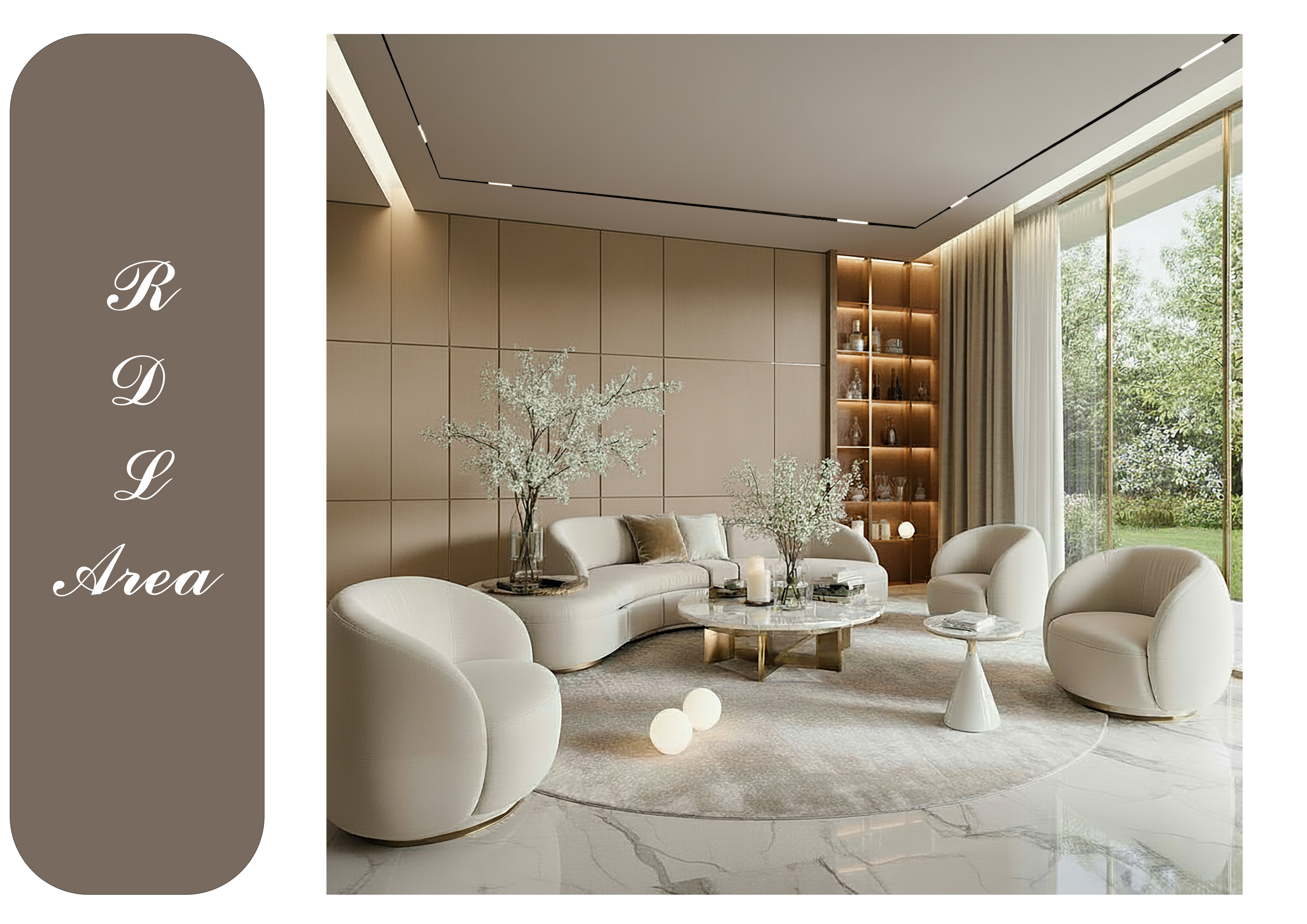 Living & Reception Area-1