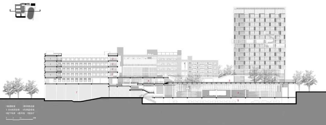 深圳南山麒麟中学改扩建工程丨中国深圳丨深圳大学建筑设计研究院有限公司-103