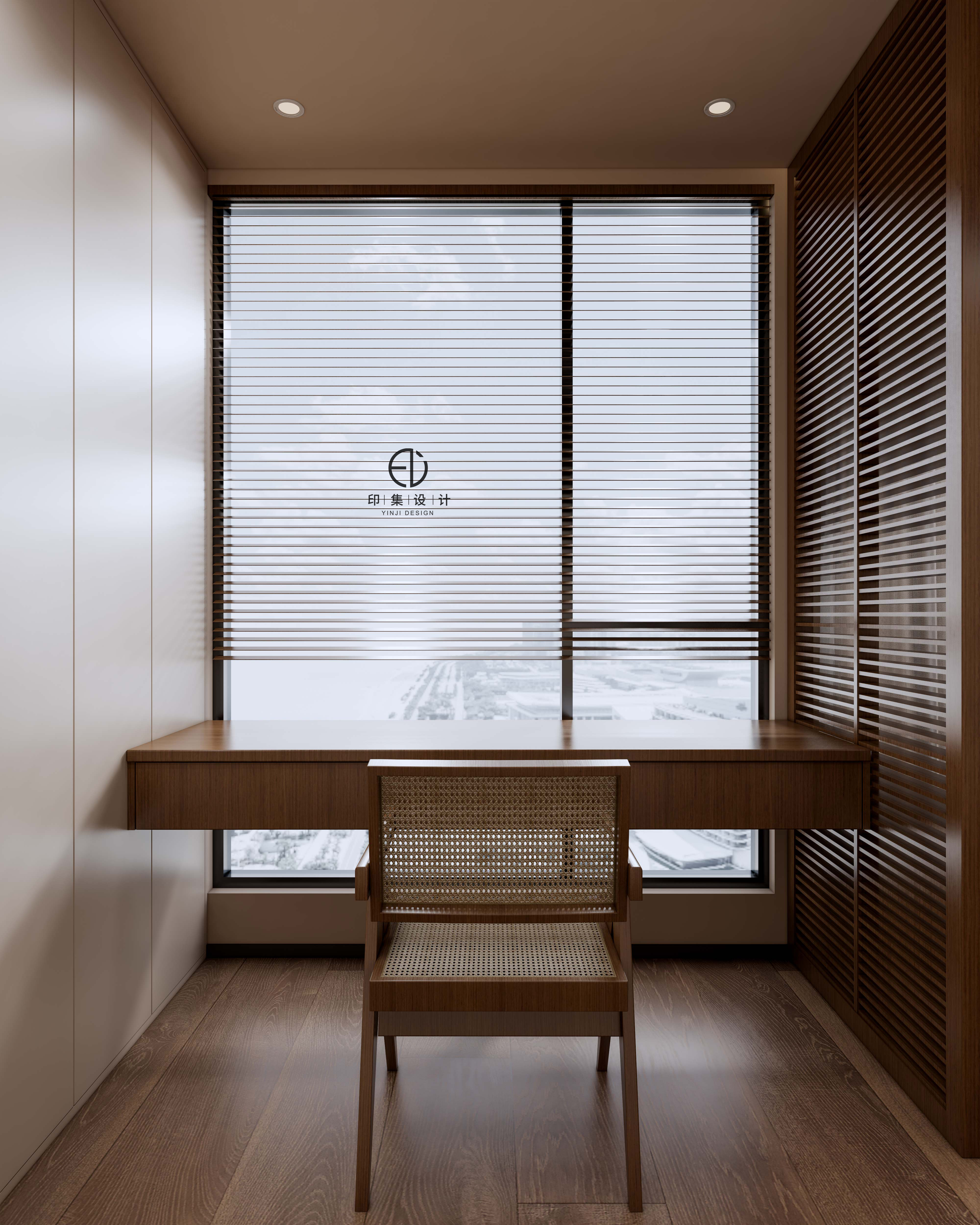 118㎡黑胡桃复古风，家的艺术氛围感-20