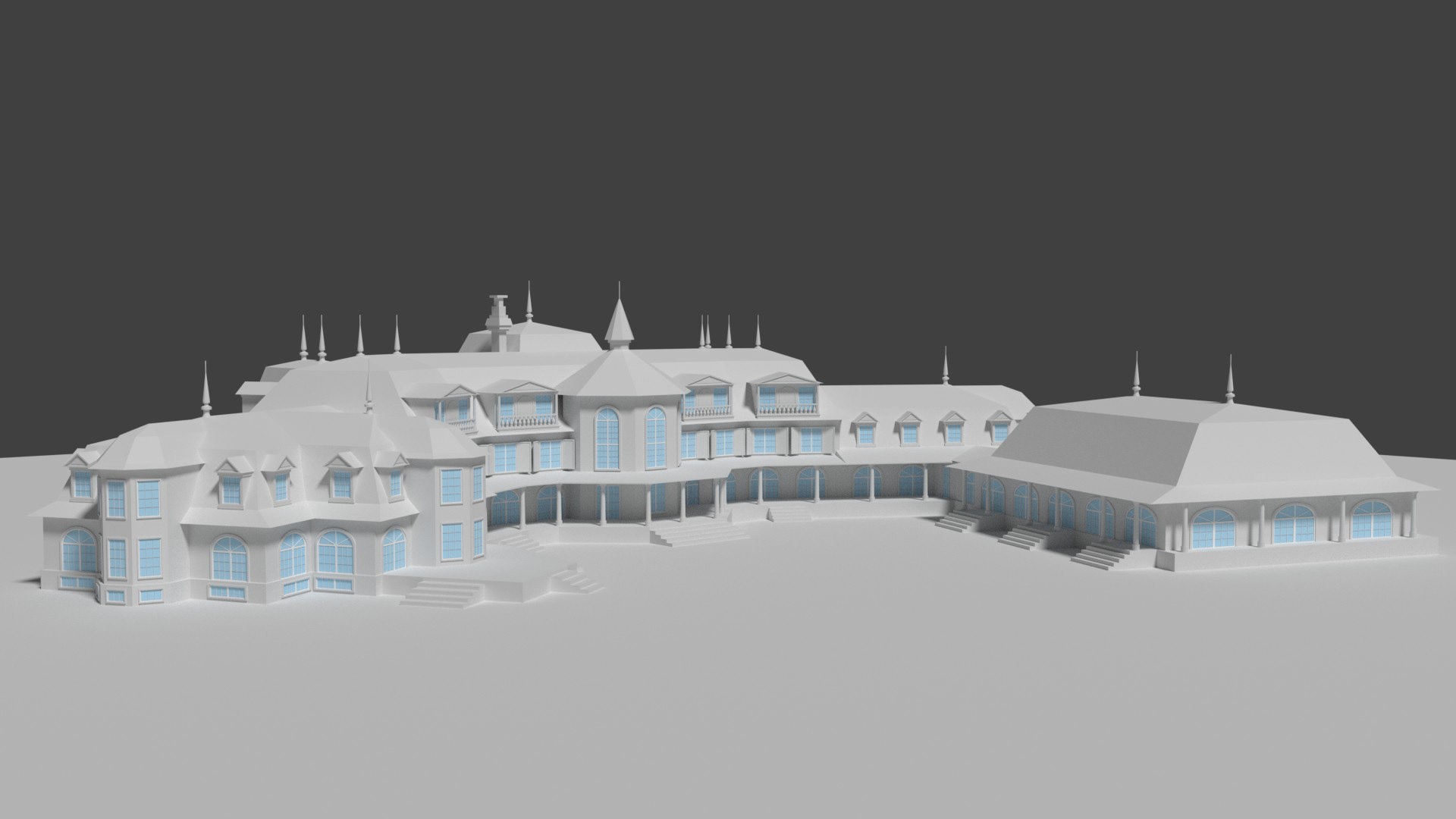 Экстерьеры коттеджей-14