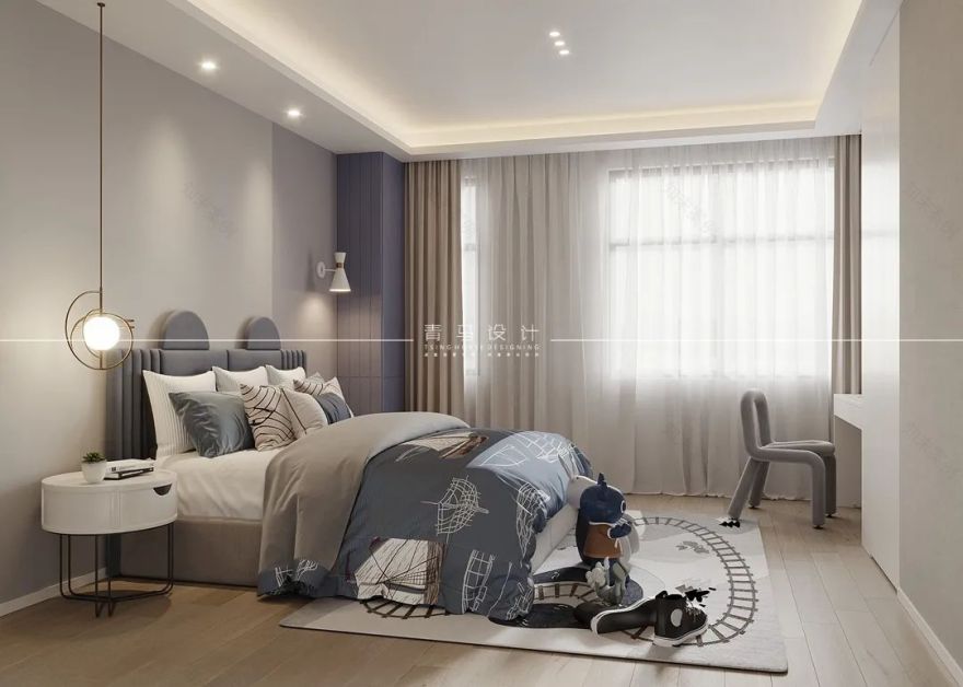 碧桂园国湖中叠 · 北欧风打造自由悠长岁月丨青马别墅空间设计-75