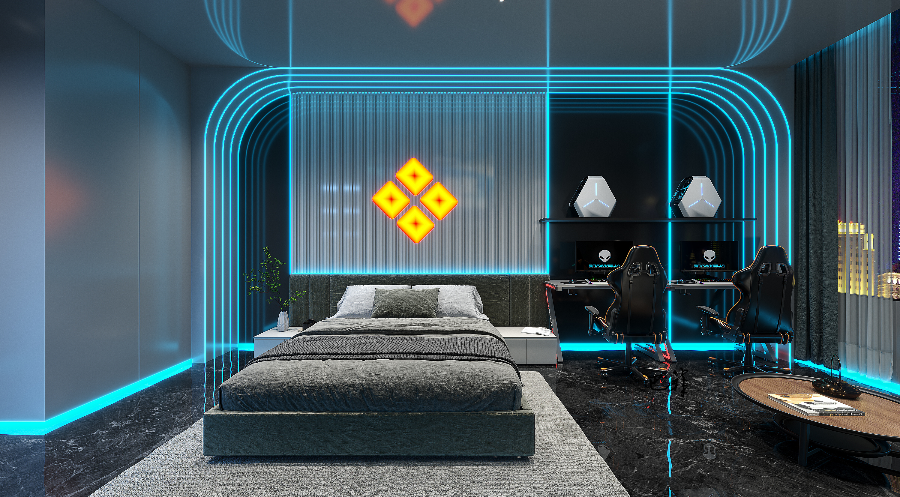 电竞酒店设计-17