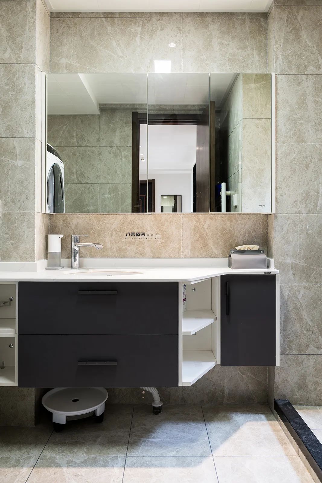 淄博绿城玉兰园 144㎡艺术之家,设计精巧重塑生活空间-58