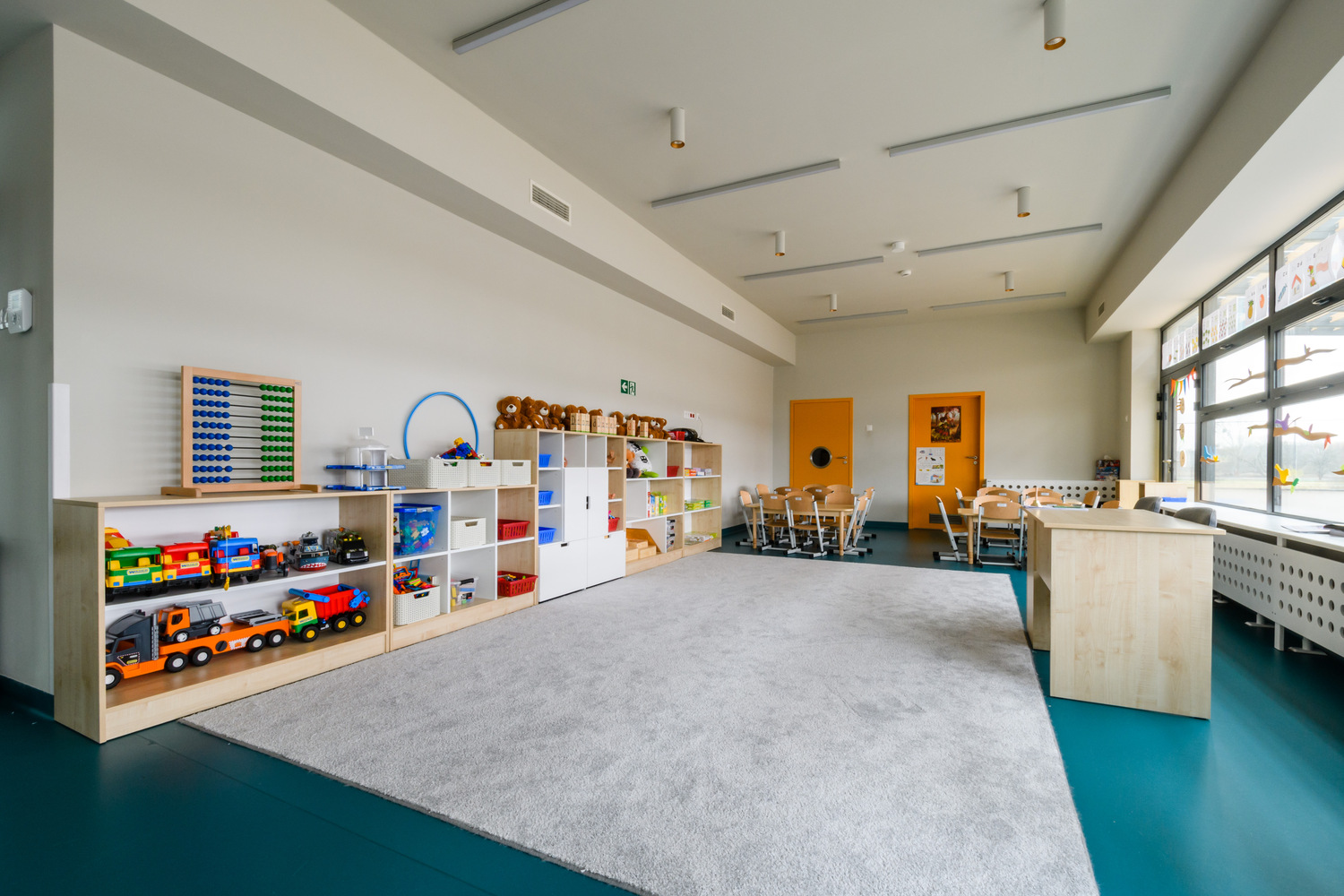 波兰华沙“特伦德”幼儿园——木质外墙、丰富功能区的创意设计-25