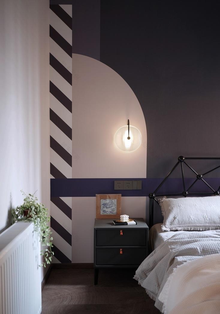 都市独居,孔雀蓝的静谧空间-21