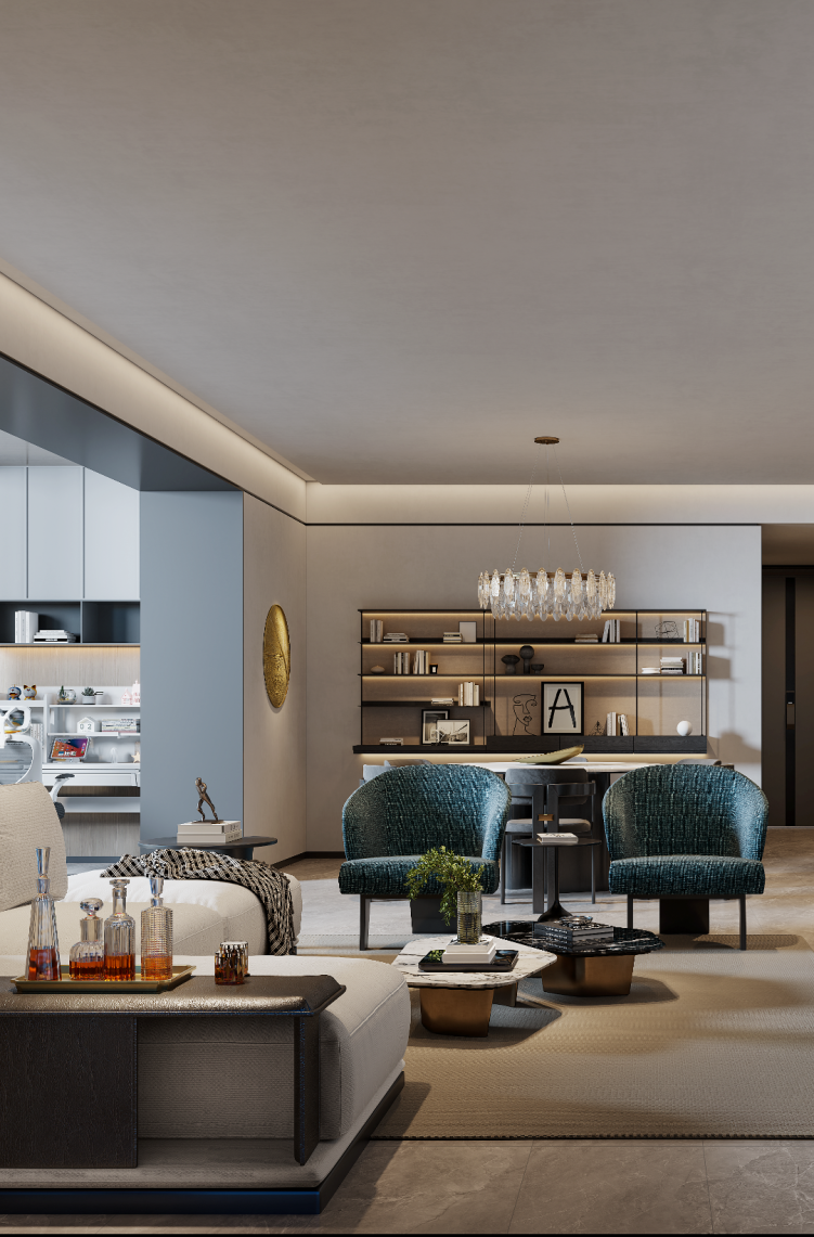 思丽新作|长江中心里的江景大平层-6