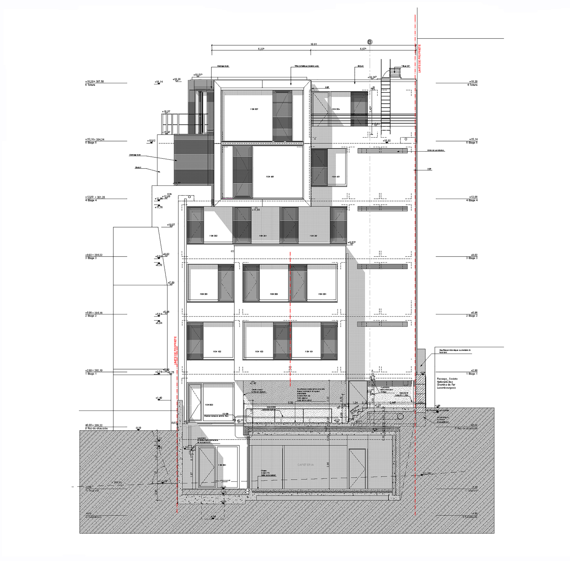 火焰之木 | 卢森堡城市 Bonnevoie 区办公建筑-29