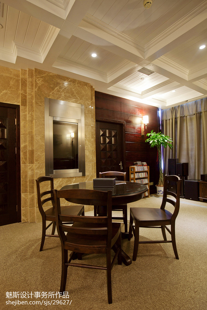 洪艺私人影院丨中国上海丨魅斯设计美主义-18