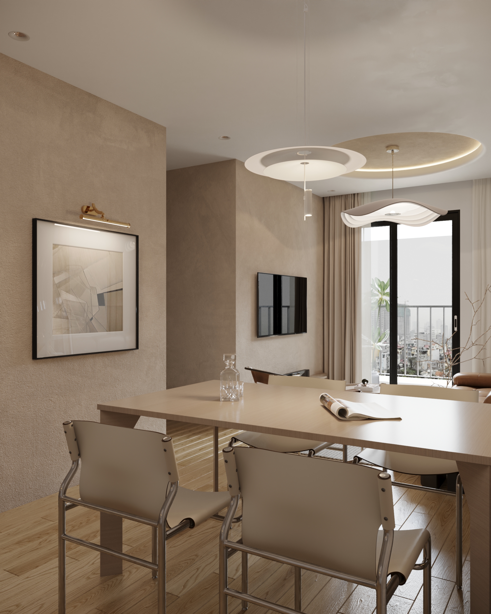 现代简约，单身公寓丨越南河内-4