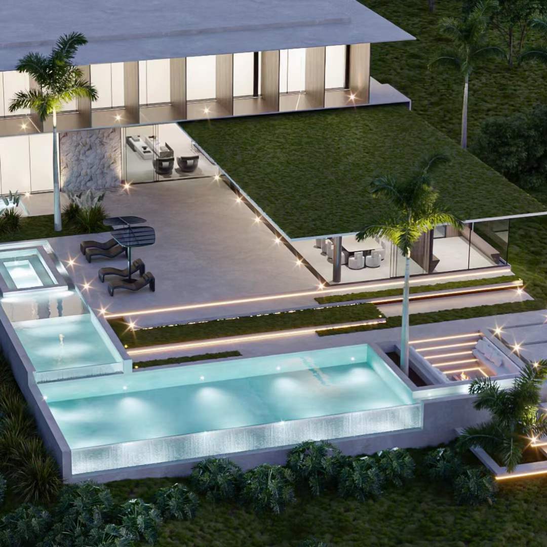 推荐一款足以惊艳全村人的现代别墅-2