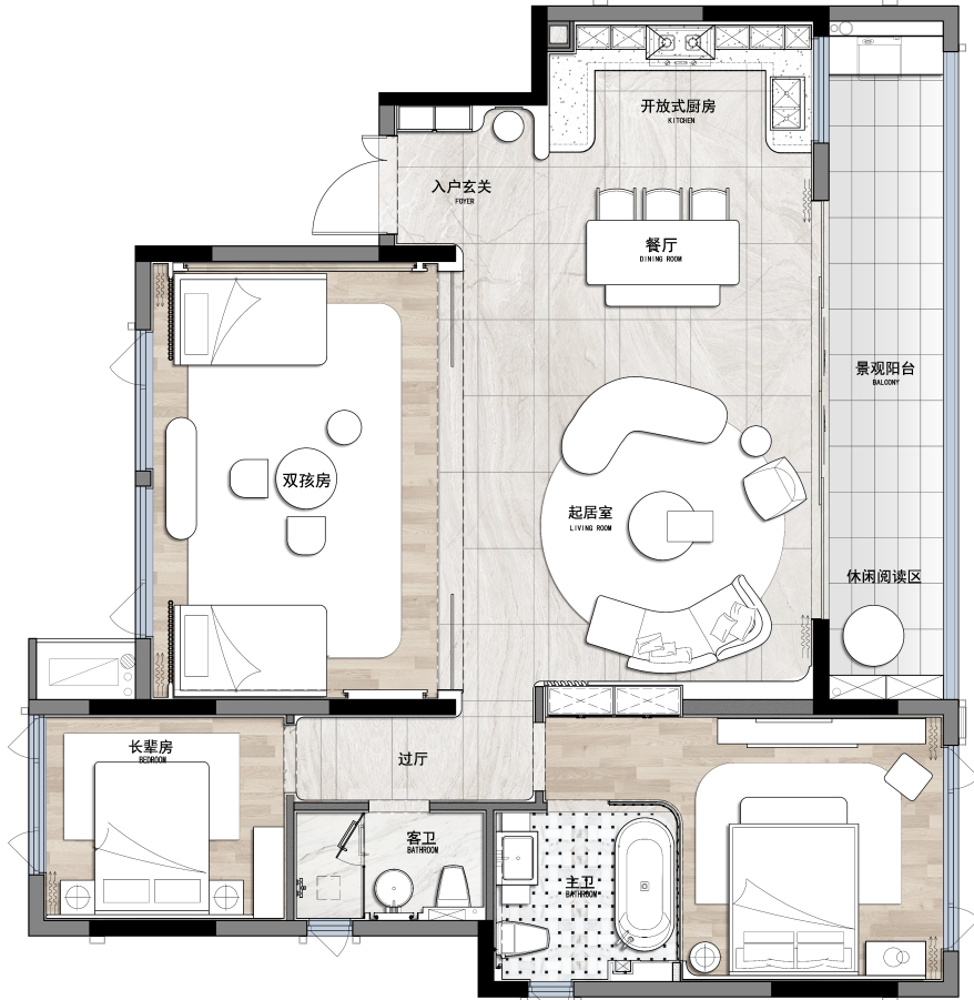 重庆金科博翠未来样板间丨中国重庆丨NNS 纳沃印未,NNS 纳沃佩思-56