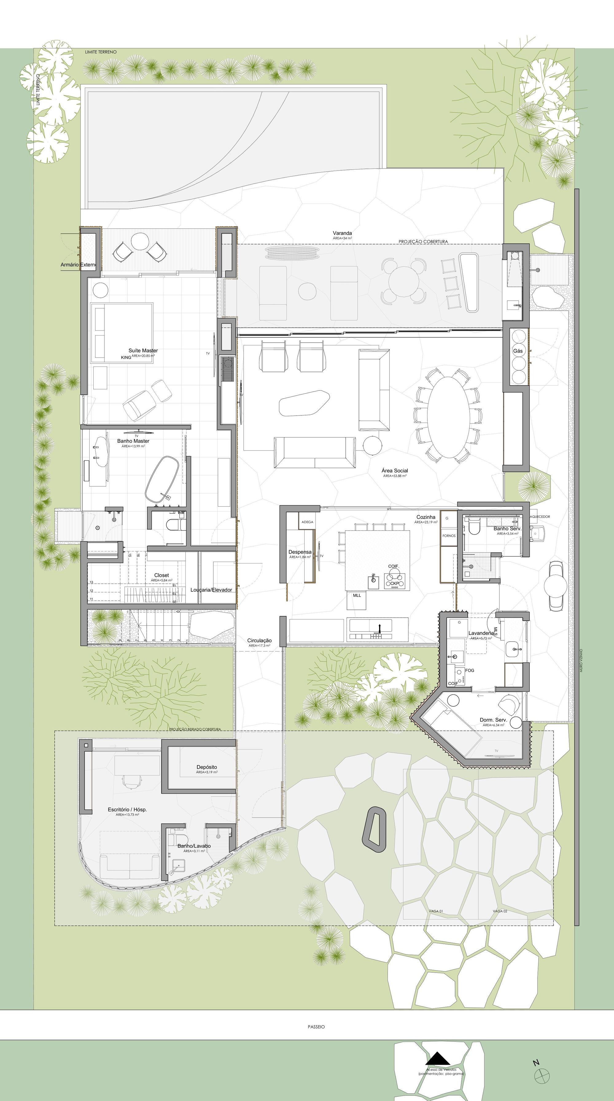 贾丁斯宅邸丨巴西丨Stemmer Rodrigues Arquitetura-13
