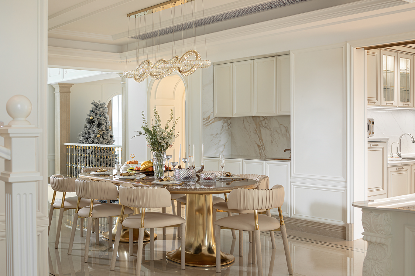 简约法式风格私宅设计丨中国杭州丨赵艺哲设计工作室-25