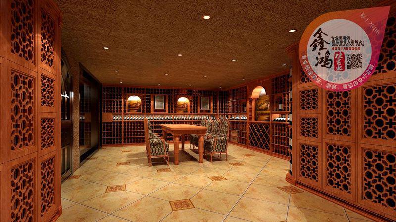 鑫鸿比士亚[VINCELLAR]2017年的部分私人别墅地下酒窖设计效果图-8