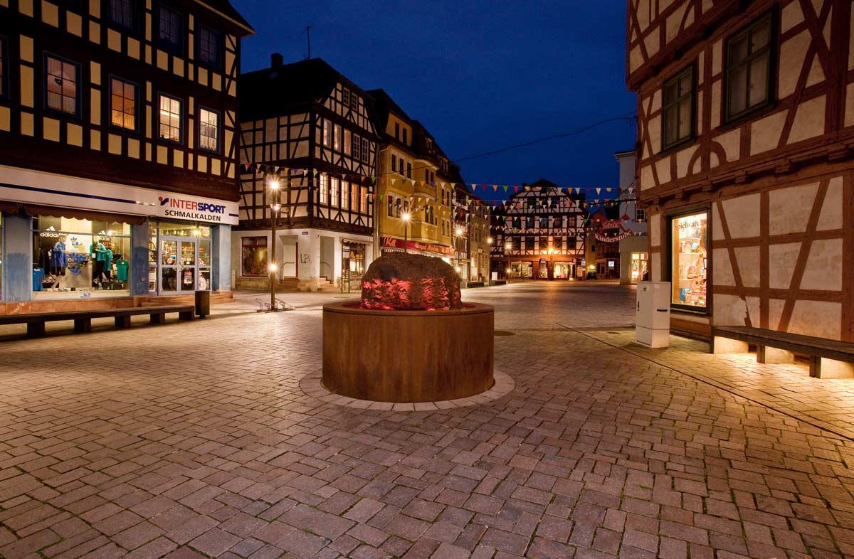 时空印记 · 德国 Schmalkalden 老城公共空间设计-31