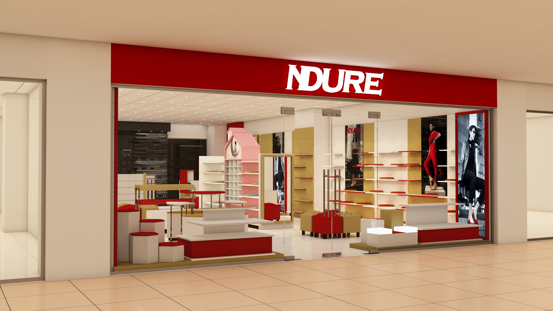 Shoe Store Design - NDURE-6