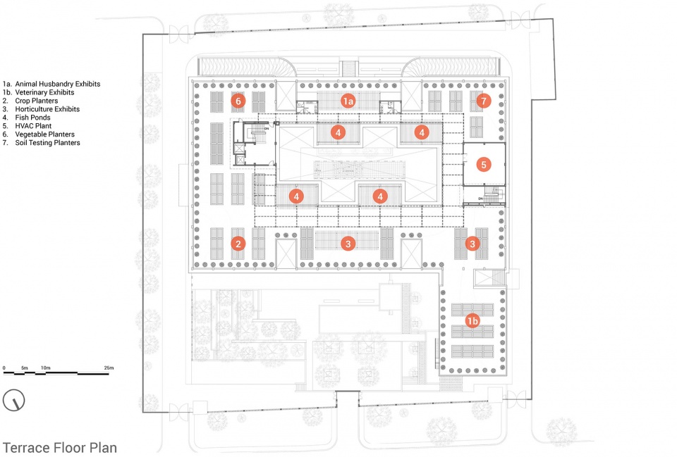 Krushi Bhawan行政中心丨印度布巴内斯瓦尔丨Studio Lotus-71