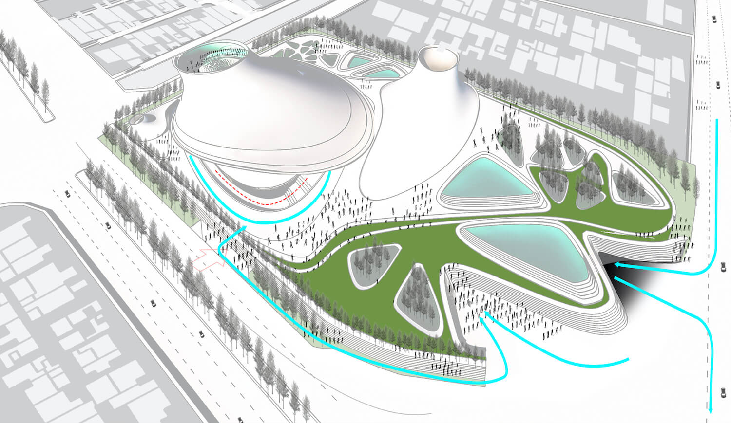 巴尼亚卢卡市政厅建筑方案概念丨伊朗丨Sayeh Architecture Studio-8