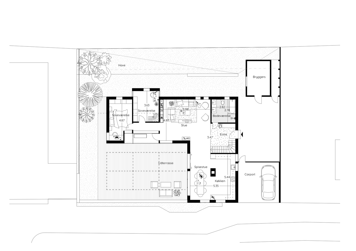 “鸟巢”之家 · 丹麦五口之家的自然生活丨Werkt Studio-39