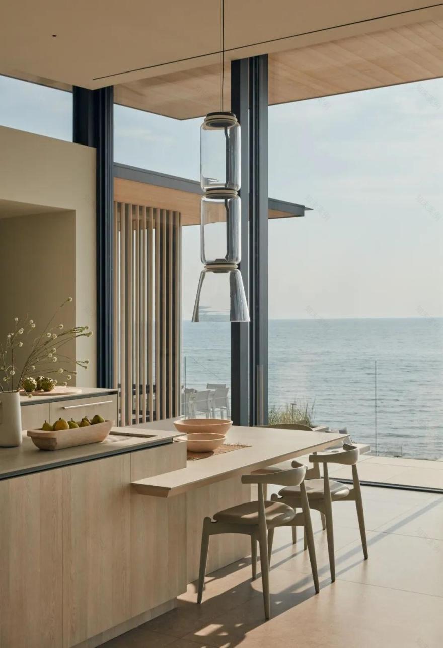 湖畔别墅丨美国密歇根丨芝加哥建筑公司 dSPACE Studio-18