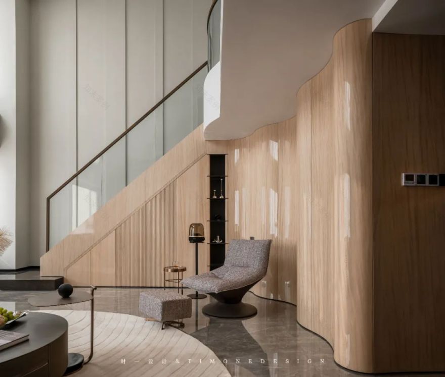 意式轻奢住宅丨中国武汉丨时一设计-21