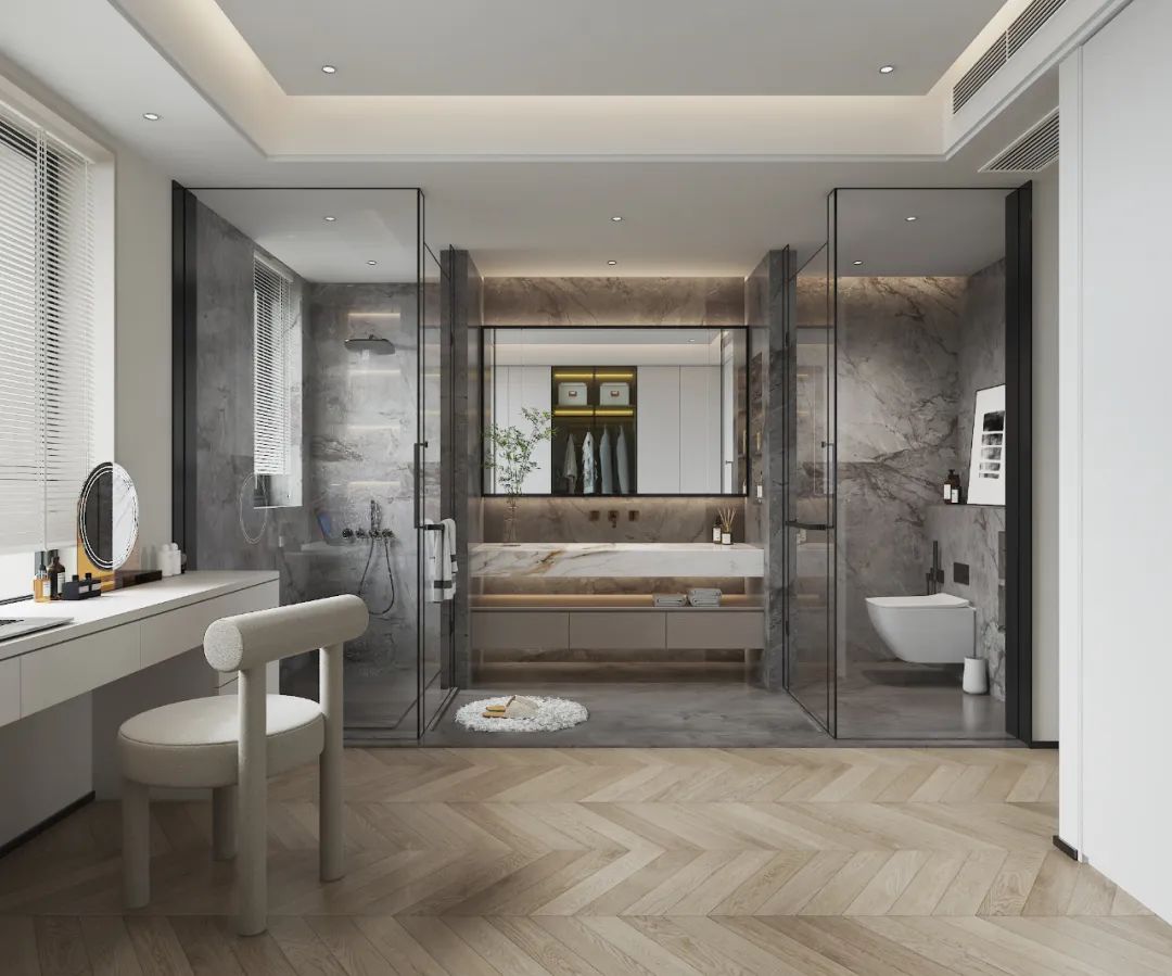 现代极简主义 · 陕西安康 400 平米住宅设计丨中国西安丨张磊设计师团队-36