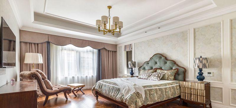 国宾一号 | 245㎡简约美式婚房设计，温馨典雅-21