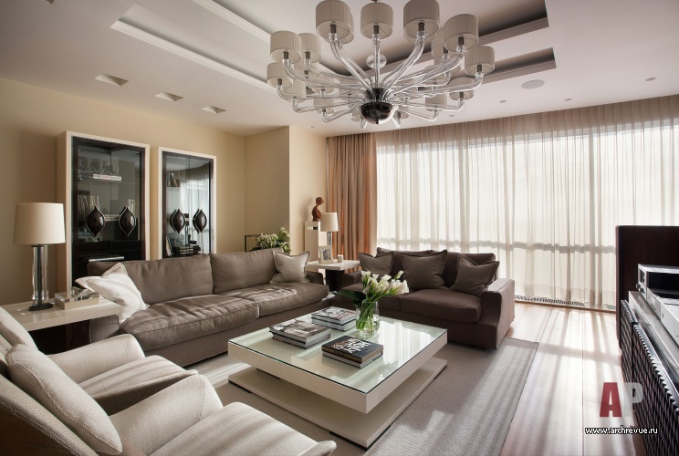 “Кутузовская Ривьера”25层三居室公寓室内设计丨Качалов Иван,Метёлкин Игорь-10