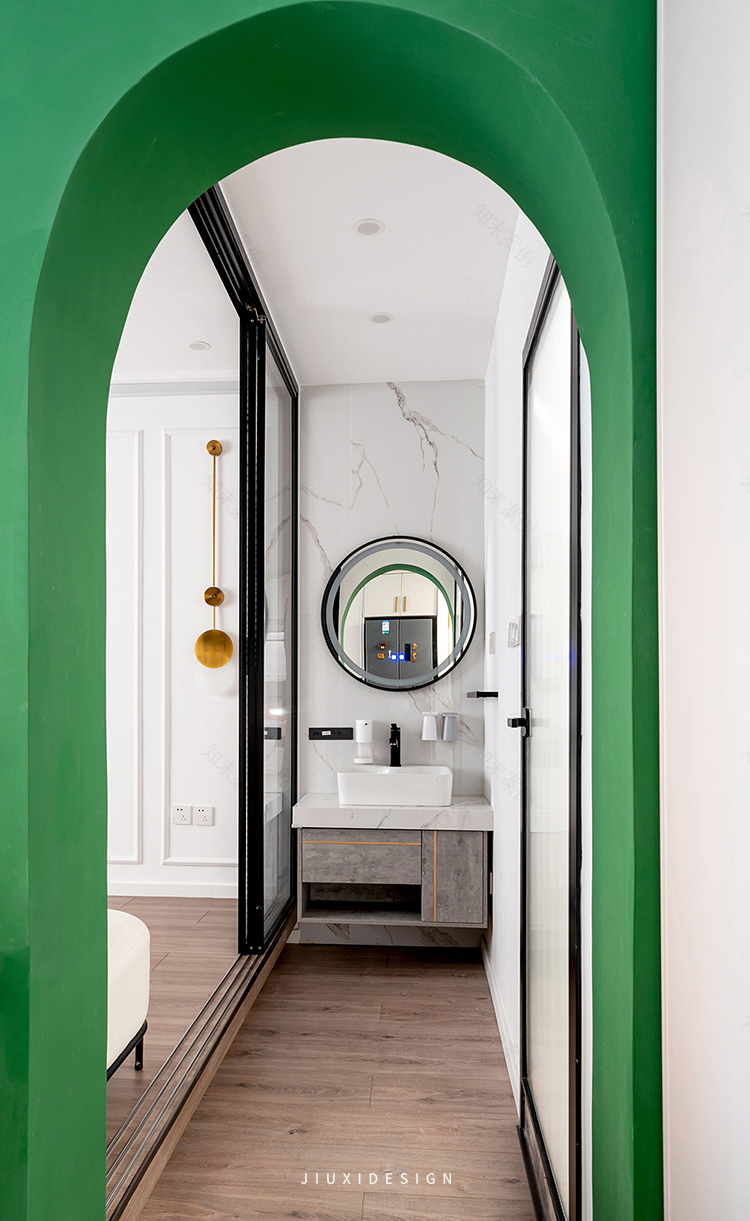 法式简约风住宅设计丨中国北京丨久栖设计-40