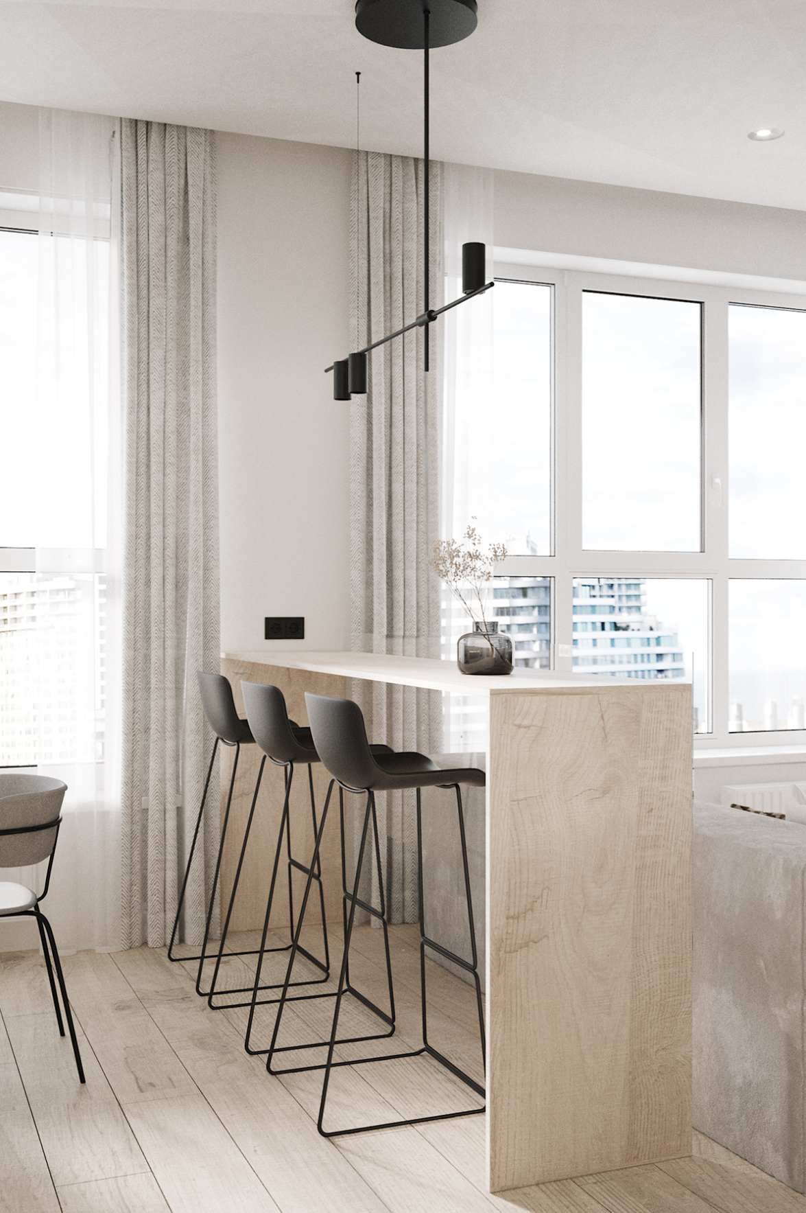 时尚舒适公寓设计丨乌克兰丨Lera Dzherely-38