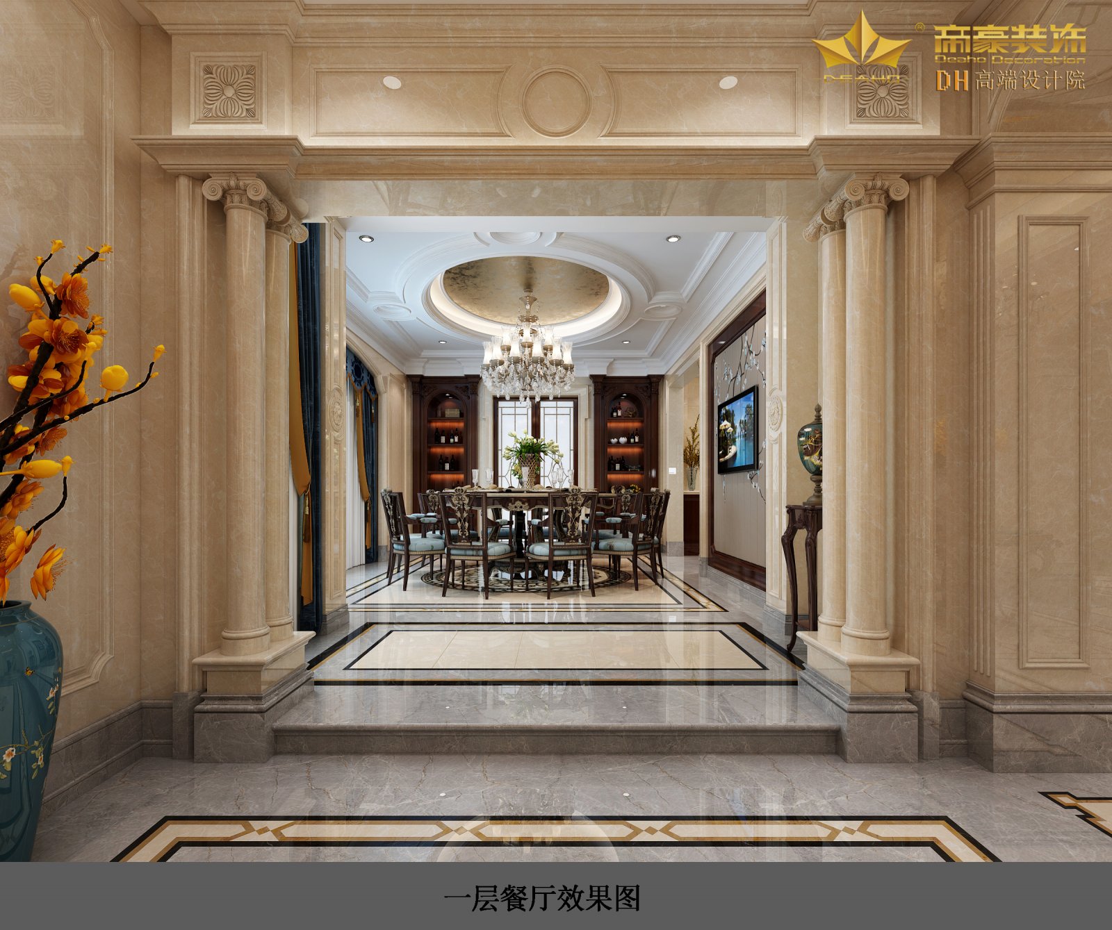 1500㎡欧式豪宅别墅-10