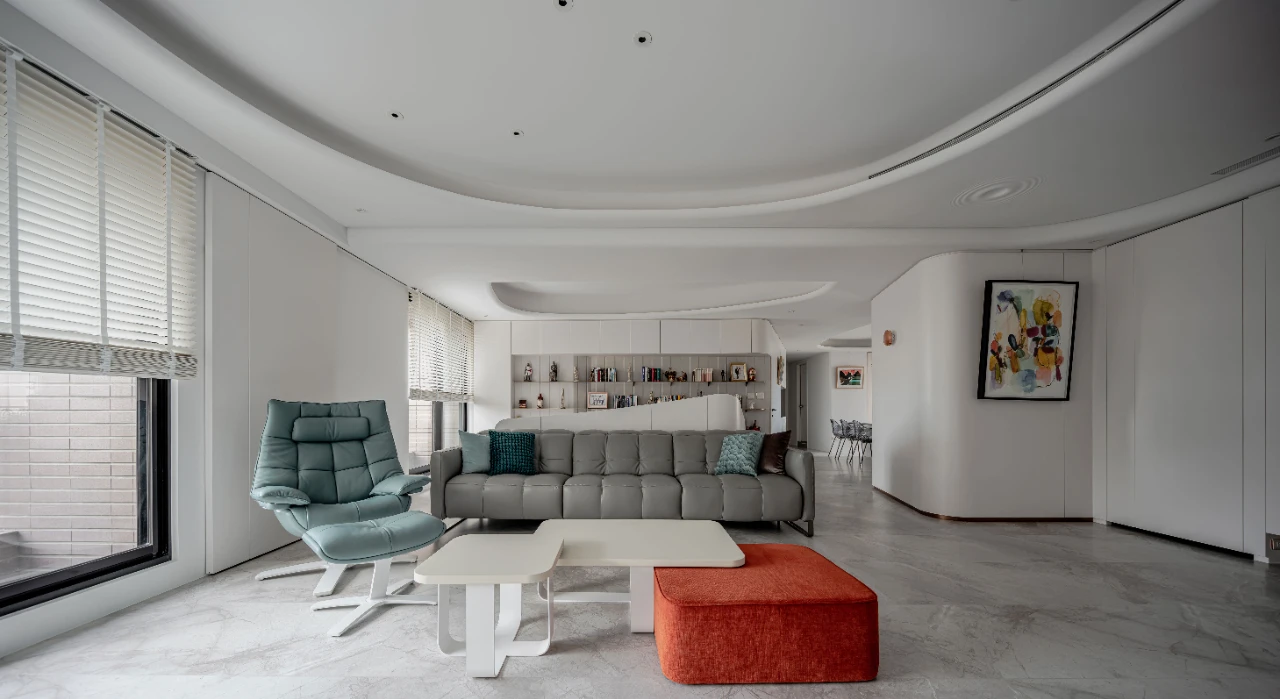 独一无二的自由曲线时尚宅丨黄巢设计-19