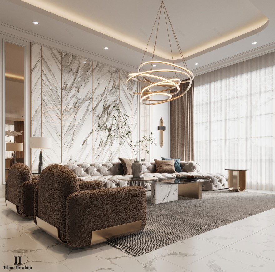 餐饮与起居区丨阿联酋丨ISLAM IBRAHIM & MUHAMMED SALAH-12