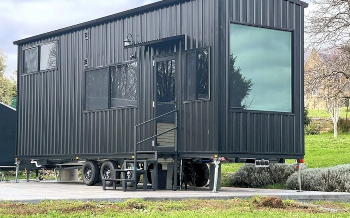 Outlander男士工业风迷你小屋丨塔斯马尼亚Artisan Tiny Homes公司-2