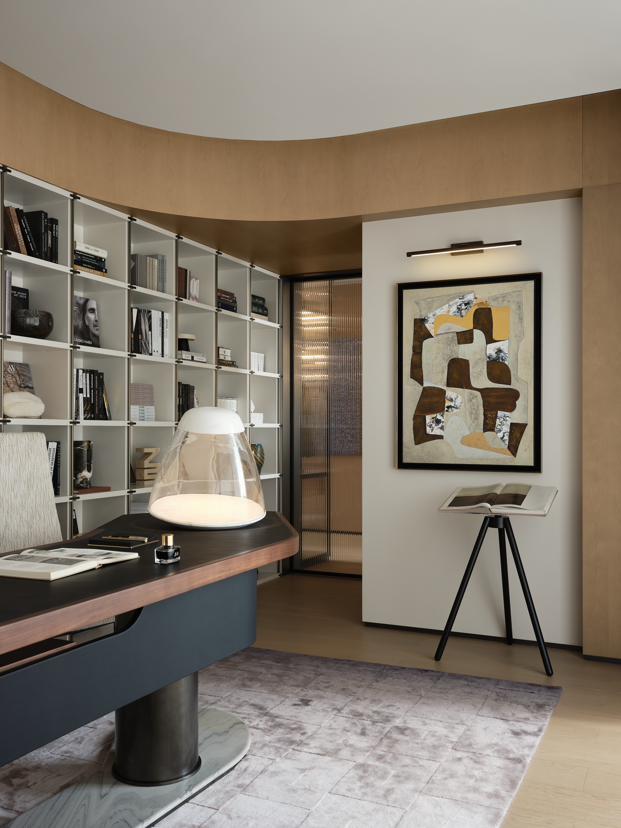 霍英东集团南天名苑复式丨中国广州丨硬装WJID维几设计,软装OPS观致设计-23